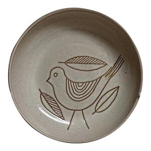 Mid-Century Handcrafted Ceramic Martz Bird Bowl -Marshall Studios